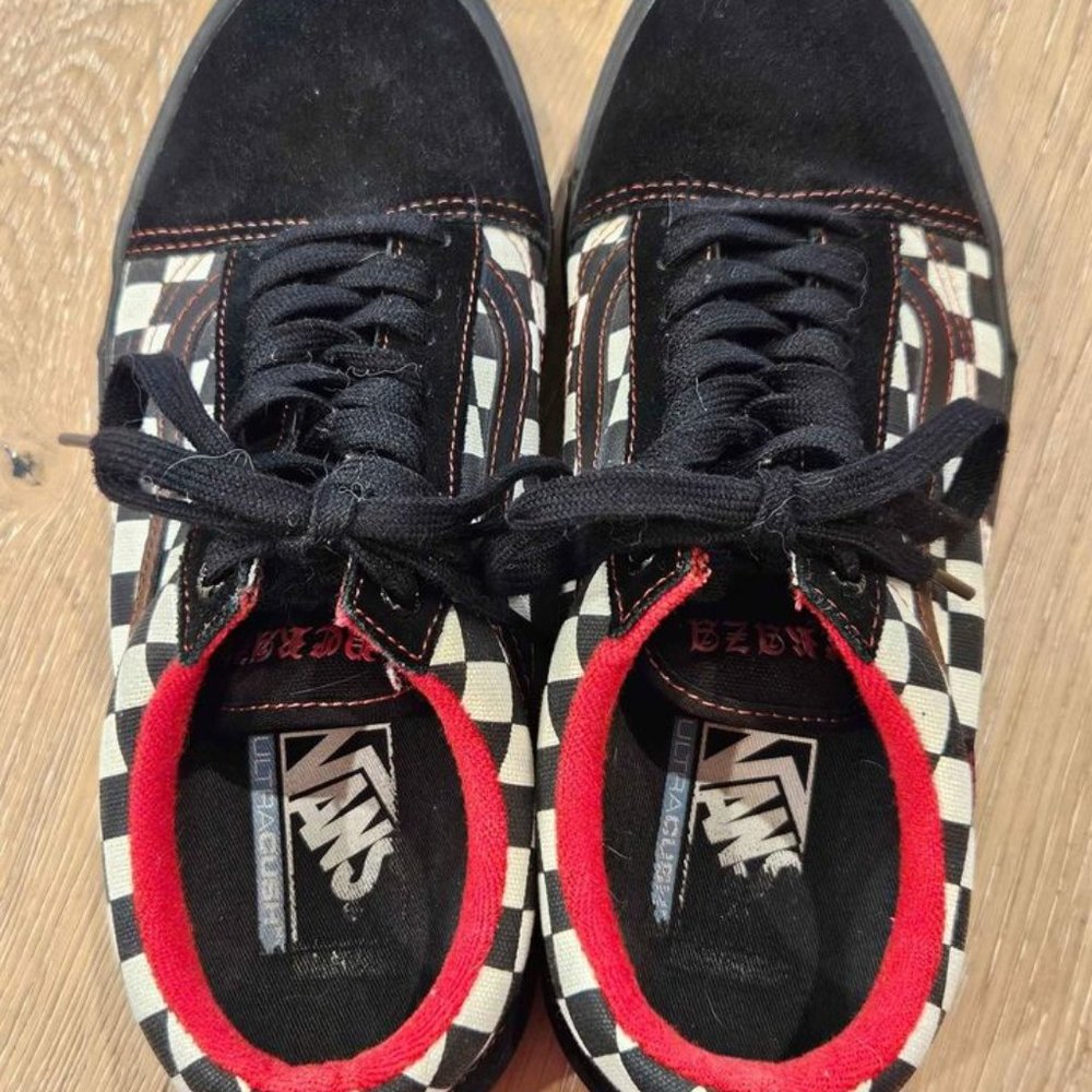 Unisex Vans PRO BMX Shoe Black & White Checkers - Picture 3 of 6